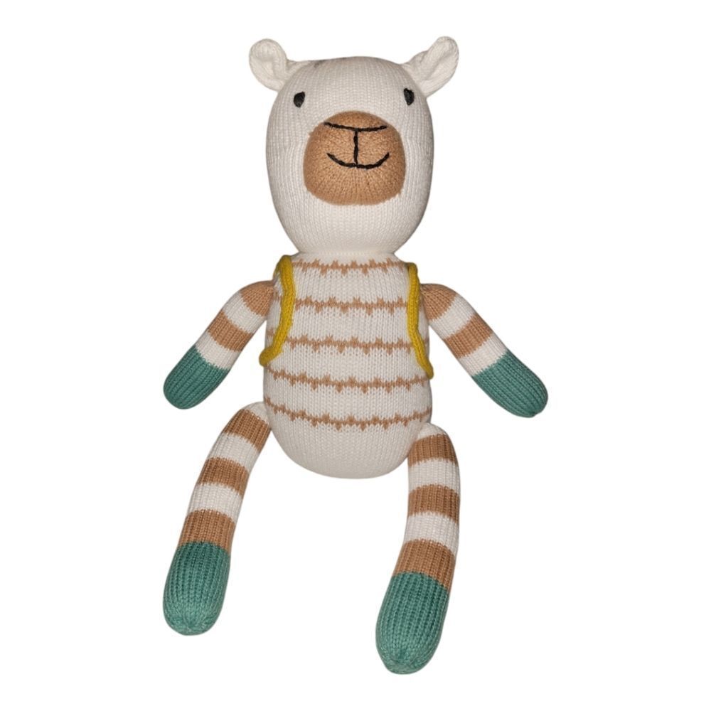 Pottery Barn Kids Finn Emma Traveling Alpaca Big Buddy stuffed animal toy